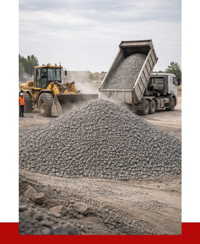 Купить щебень с доставкой в Великом Новгороде от 2558 руб. | ПРОНЕРУДВлк