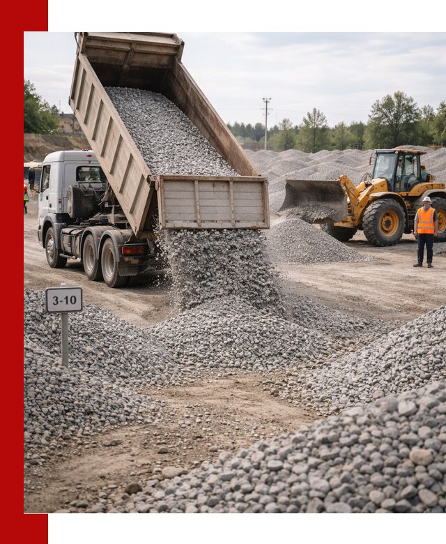 Гранитный щебень фракции 3–10: доставка и продажа в Великом Новгороде