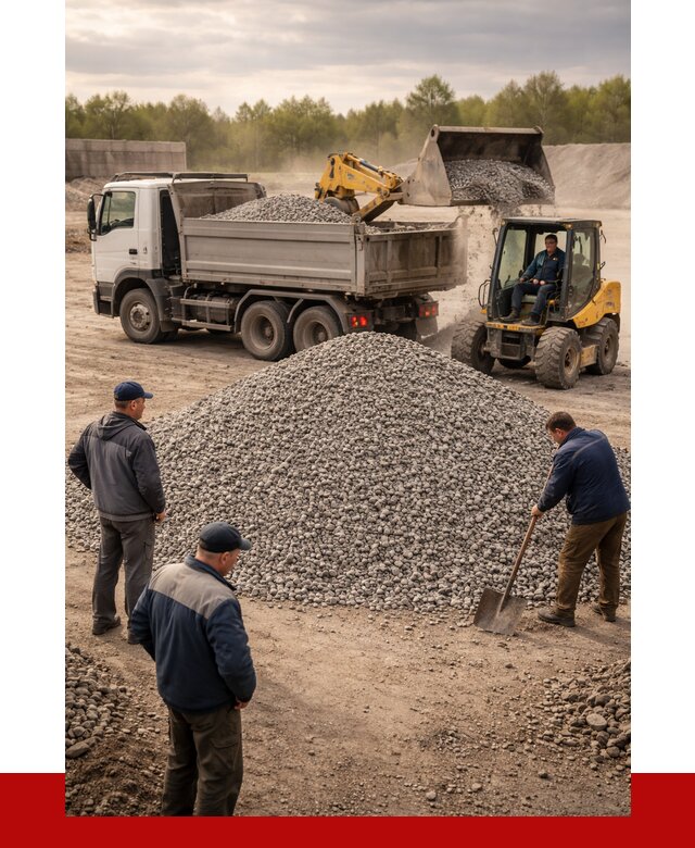 Гравийный щебень фракция 5-20 в Великом Новгороде от 2455 р. ПРОНЕРУДВлк