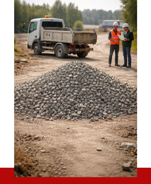 Гравийный щебень фракция 20-40 в Великом Новгороде от 1228 р. | ПРОНЕРУДВлк