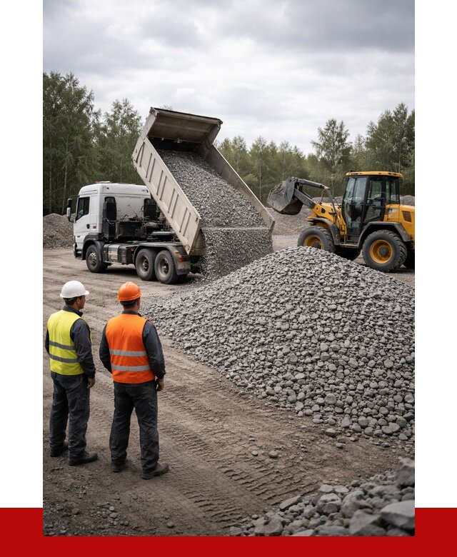 Гравийный щебень фракция 40-70 в Великом Новгороде от 9719р | ПРОНЕРУДВлк