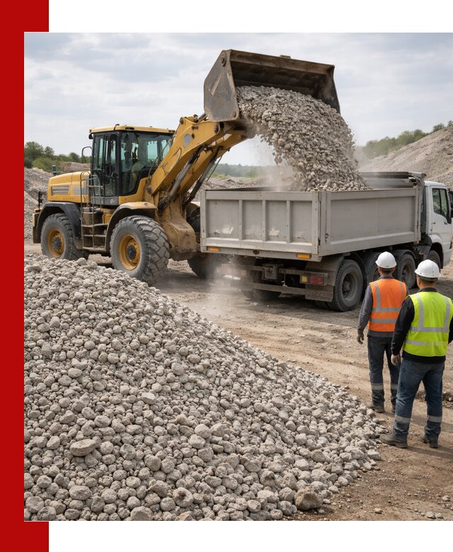 Доломитовый щебень фракция 40–71 доставка и продажа в Великом Новгороде