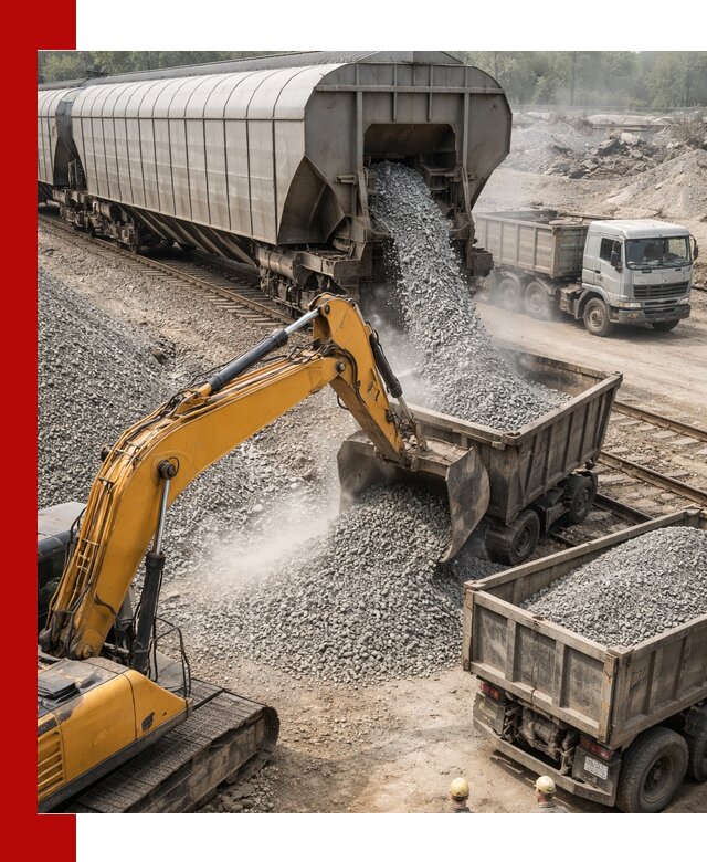 Доставка железнодорожного щебня в Великом Новгороде крупными партиями быстрого отгруза