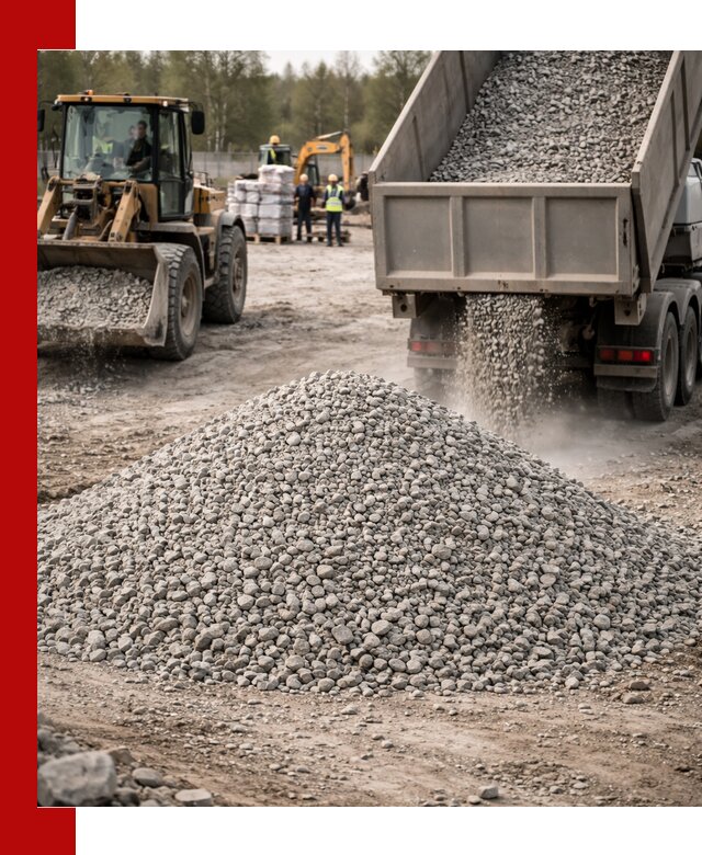 Вторичный щебень фракции 5-20 в Великом Новгороде — доставка и продажа крупнотоннажно