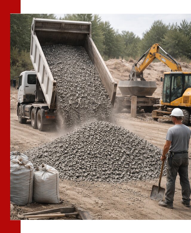 Доставка и продажа бетонного щебня в Великом Новгороде