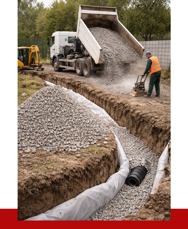 Щебень для дренажа в Великом Новгороде от 1893 р., ПРОНЕРУДВлк доставка