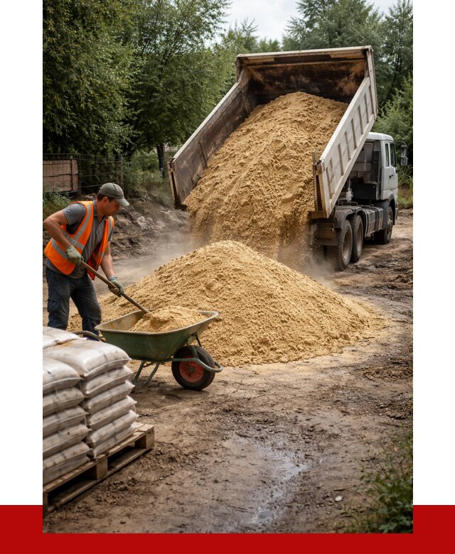 Купить песок с доставкой в Великом Новгороде от 1841 р. | ПРОНЕРУДВлк