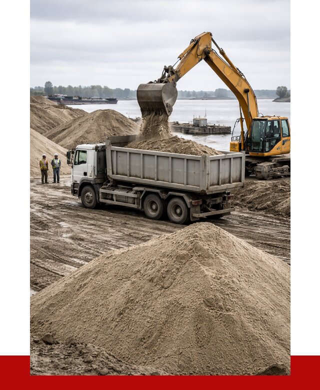 Купить речной песок навалом в Великом Новгороде от 1841 р., ПРОНЕРУДВлк