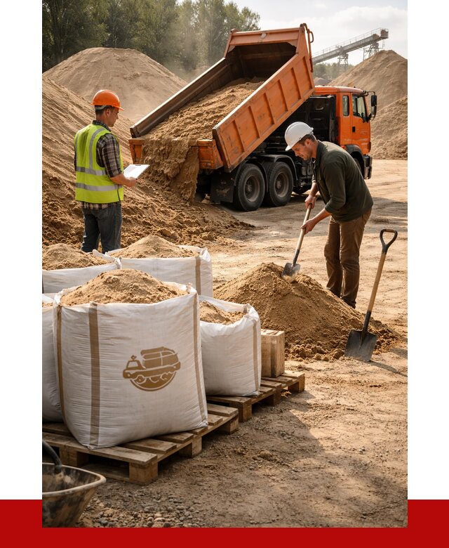 Строительный песок в Великом Новгороде от 2251 р. с доставкой, ПРОНЕРУДВлк