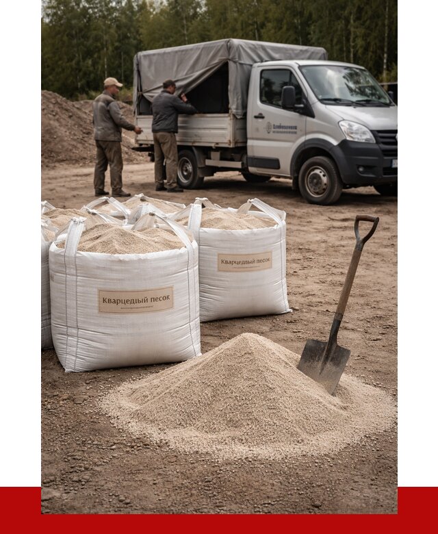 Кварцевый песок для пескоструя в Великом Новгороде от 4604 р. | ПРОНЕРУДВлк