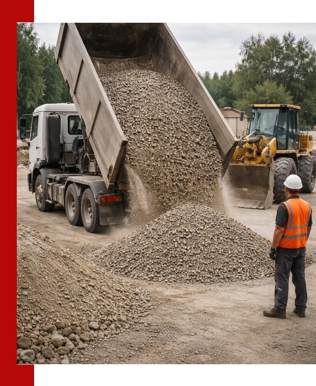 Доставка щпс в Великом Новгороде — щебеночно-песчаная смесь под заборы и дорожки
