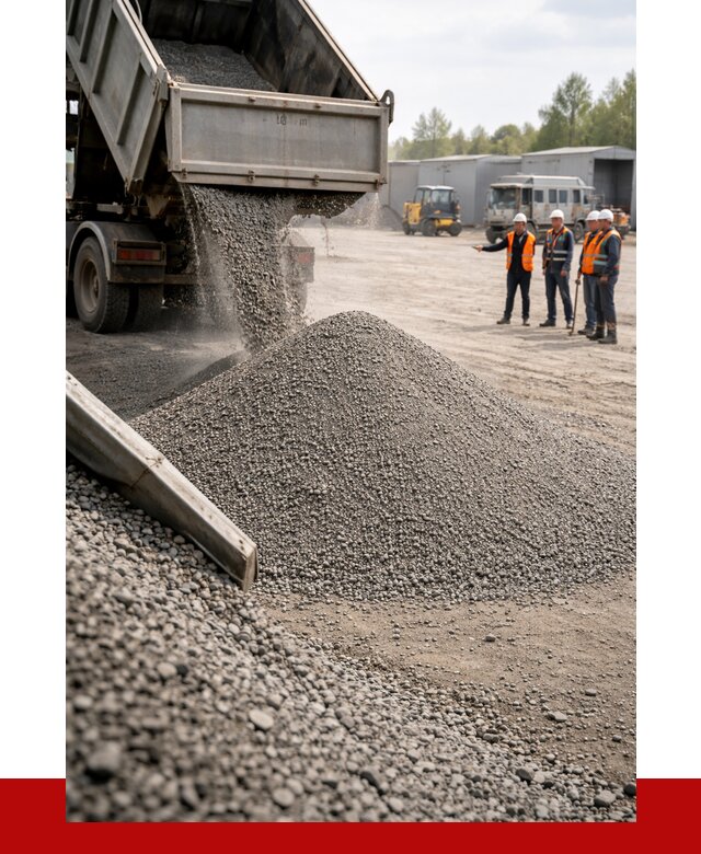 Гравийный отсев 0-5 в Великом Новгороде от 1228 р. с доставкой | ПРОНЕРУДВлк