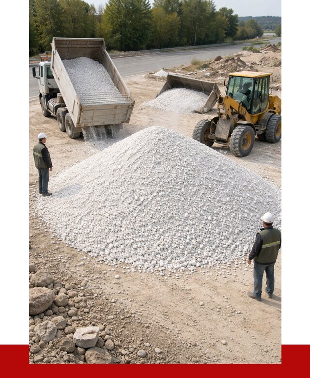 Белая мраморная крошка в Великом Новгороде от 4297 р. с доставкой | ПРОНЕРУДВлк