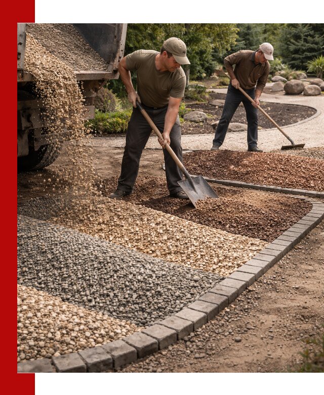 Декоративная крошка для ландшафта в Великом Новгороде — продажа и доставка