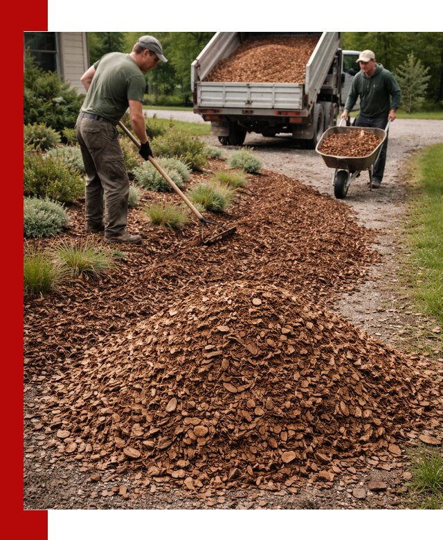 Крошка для мульчирования с доставкой в Великом Новгороде