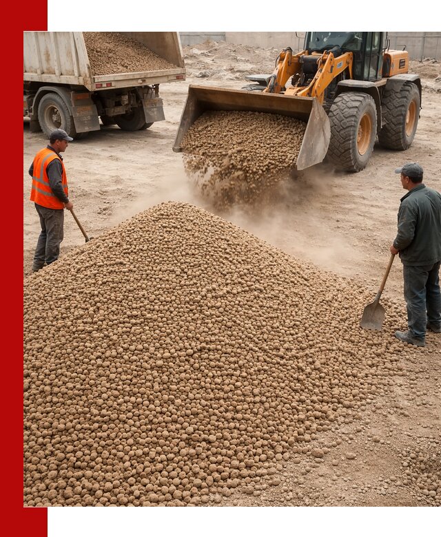Керамзит фракция 10-20 с доставкой в Великом Новгороде