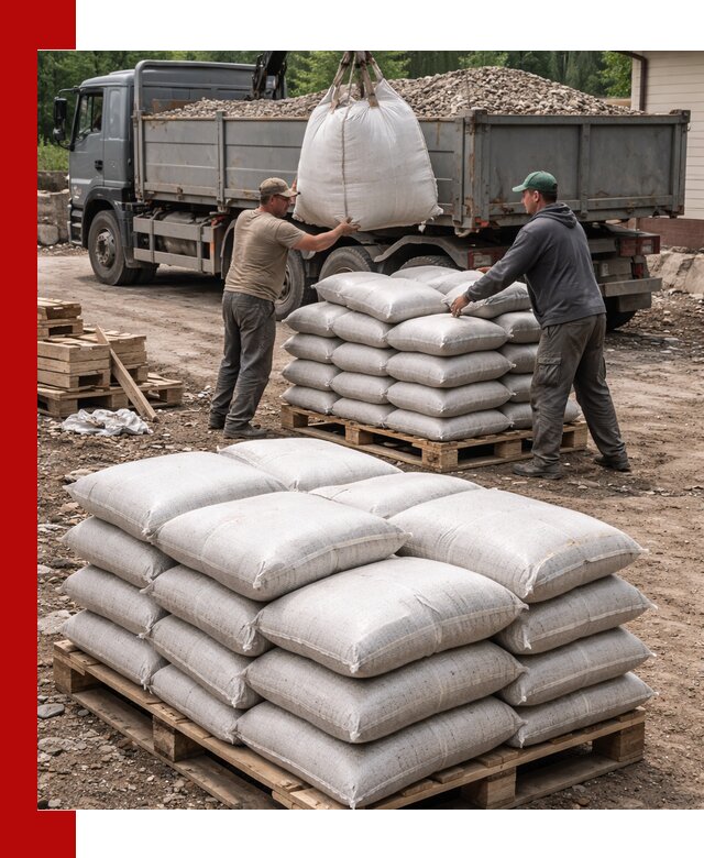 Керамзит в мешках с доставкой в Великом Новгороде от компании-поставщика