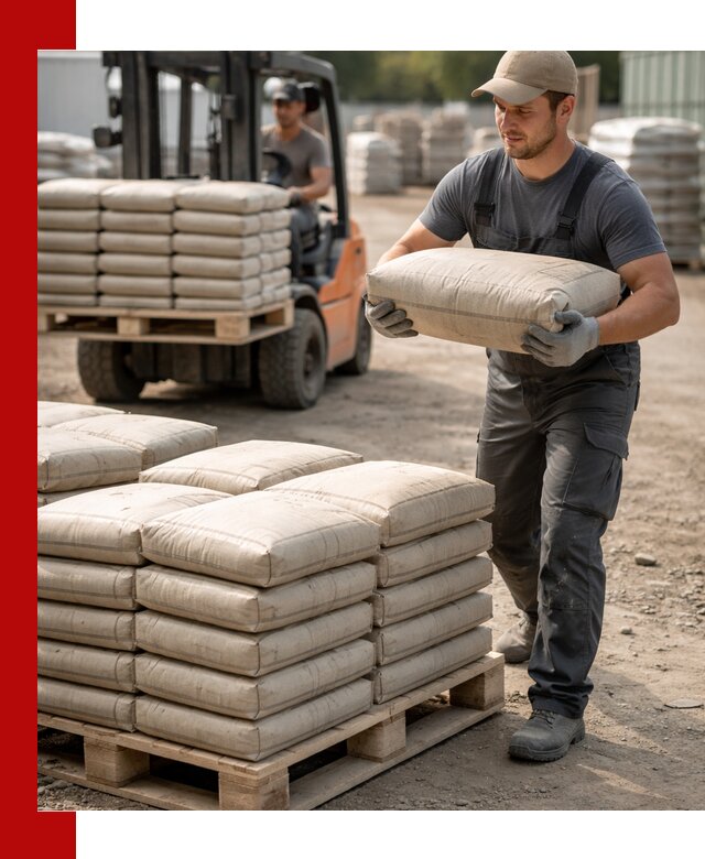 Доставка цемента в мешках оптом и в розницу в Великом Новгороде