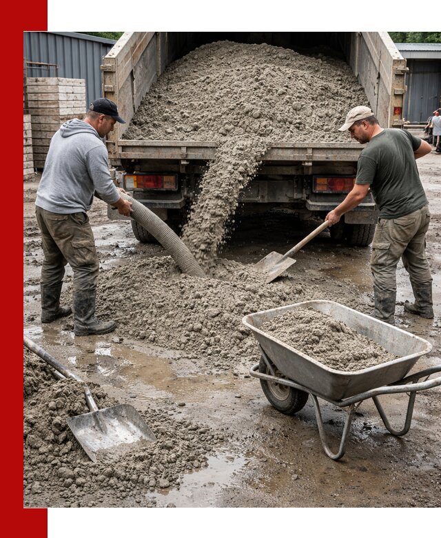 Цементно-песчаная смесь М150 доставка в Великом Новгороде