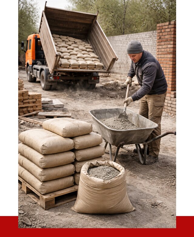 Купить сухую смесь для кладки в Великом Новгороде от 1228 р. | ПРОНЕРУДВлк