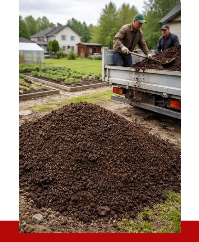 Плодородный грунт в Великом Новгороде с доставкой от 4297 р. | ПРОНЕРУДВлк