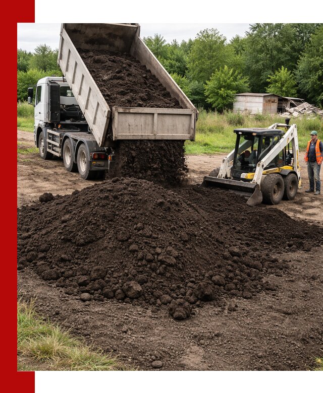 Поставка плодородной земли с доставкой самосвалом в Великом Новгороде