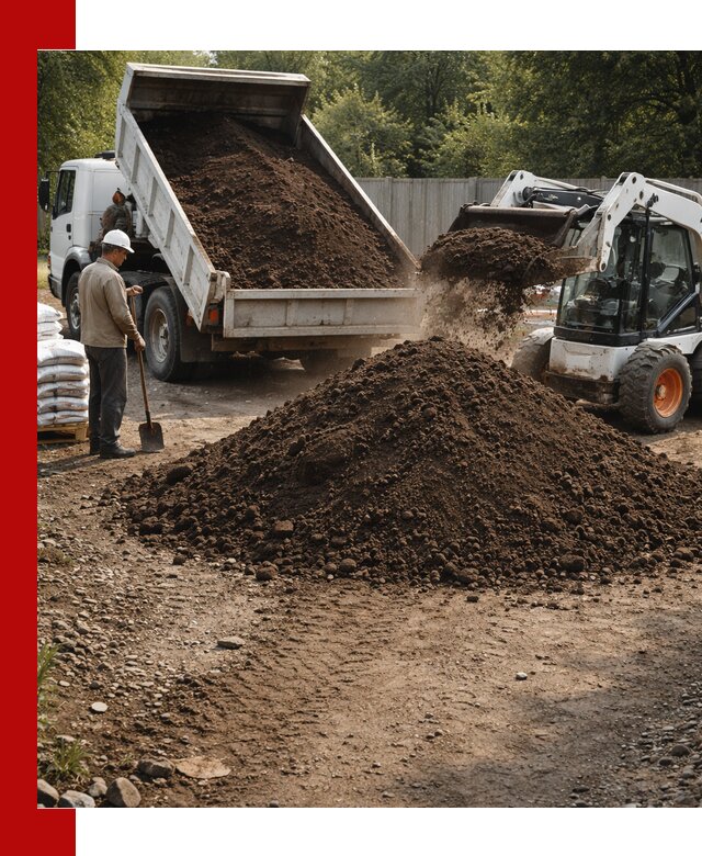 Доставка растительного грунта в Великом Новгороде от производителя оптом и в розницу