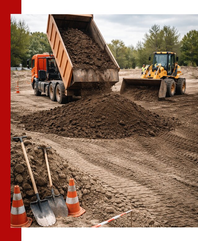 Поставка и доставка планировочного грунта в Великом Новгороде