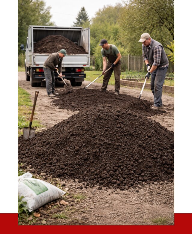 Купить землю для огорода в Великом Новгороде от 3274 р./куб | ПРОНЕРУДВлк