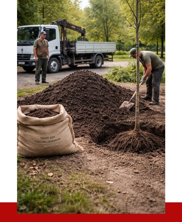 Грунт для посадки деревьев в Великом Новгороде от 1228 р. | ПРОНЕРУДВлк