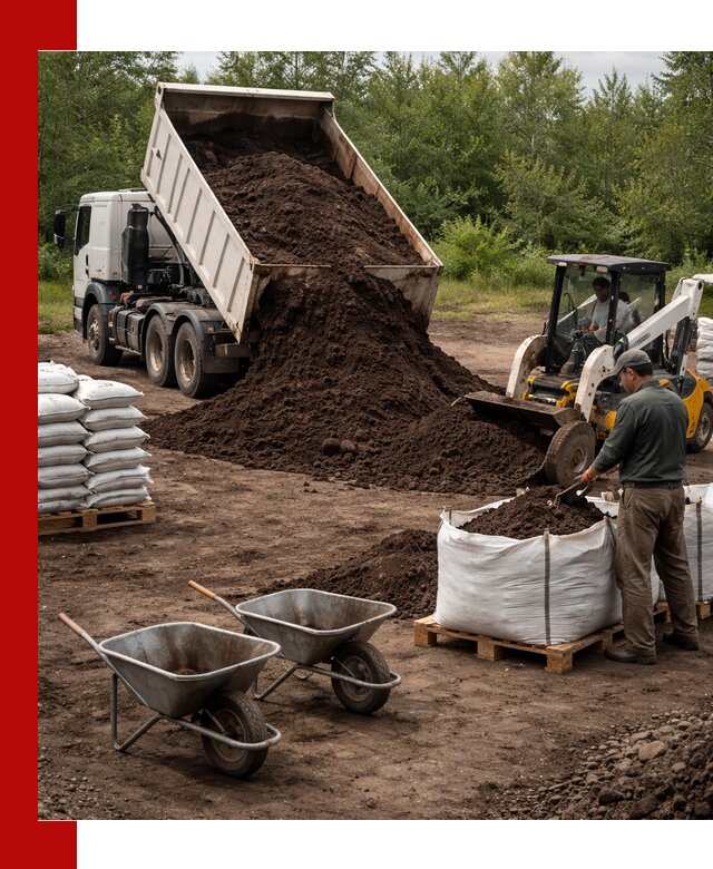 Доставка и продажа торфогрунта в Великом Новгороде оптом и в розницу
