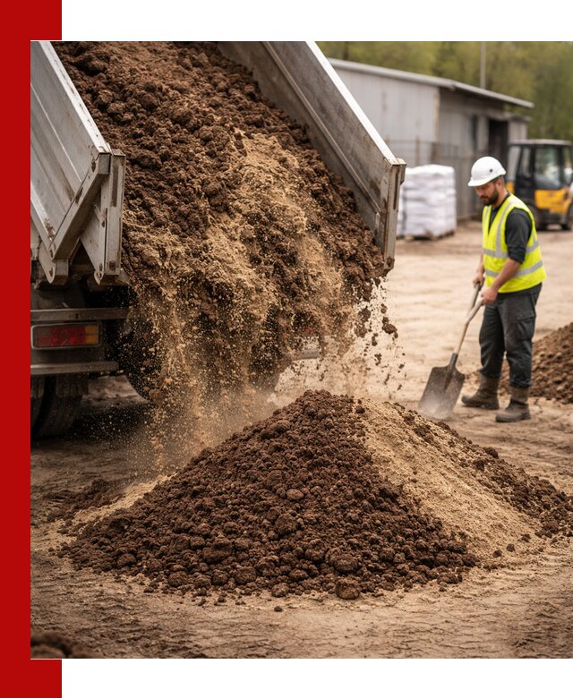 Доставка торфо-песчаной смеси в Великом Новгороде для строительства и озеленения