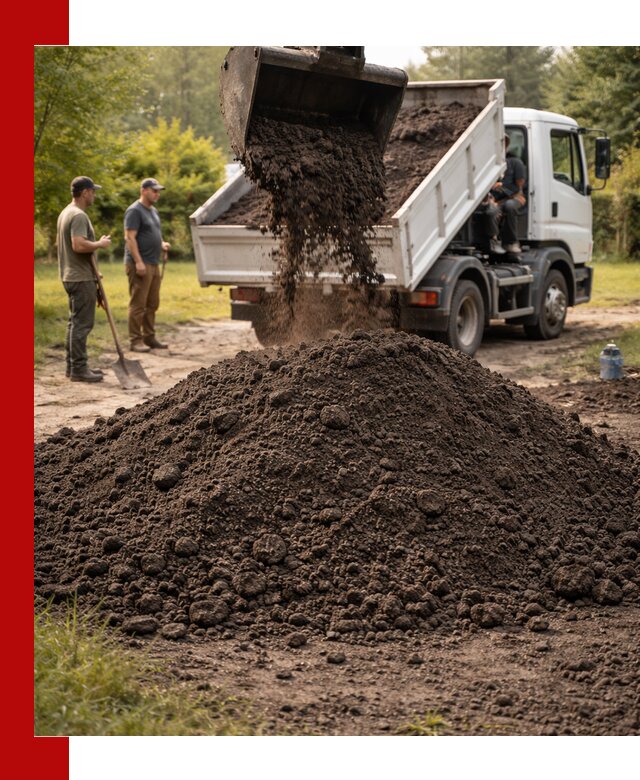 Доставка и продажа чернозема в Великом Новгороде оптом и в розницу