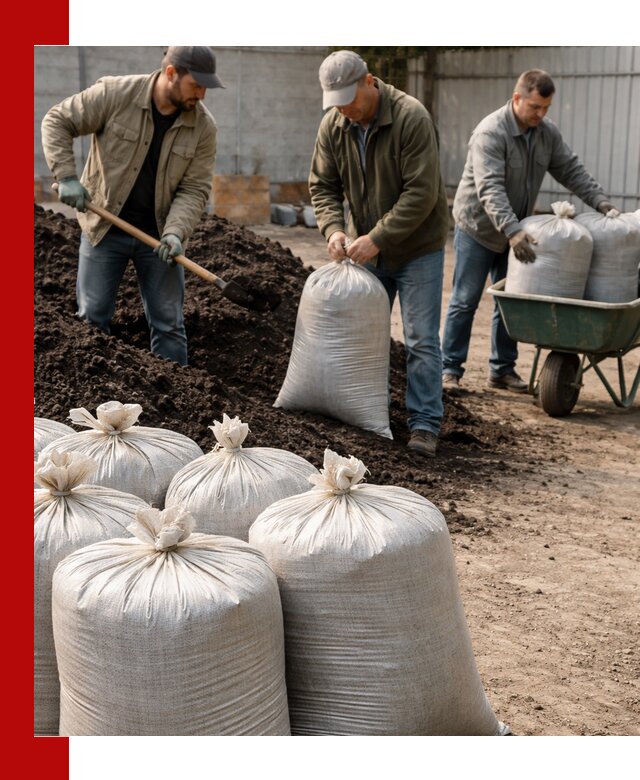 Купить чернозем в мешках с доставкой в Великом Новгороде