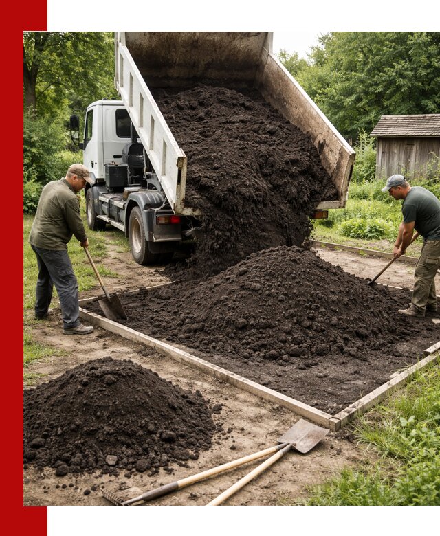 Купить чистый чернозем для огорода с доставкой в Великом Новгороде