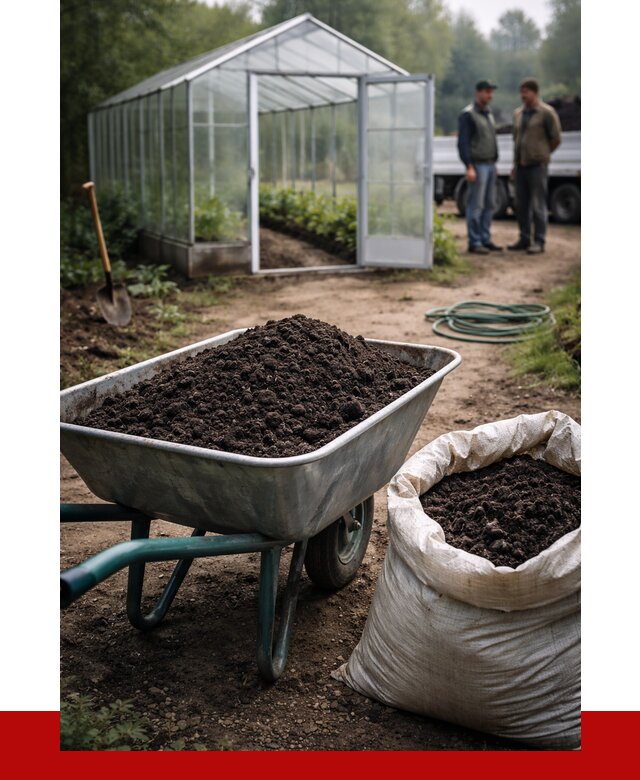 Чернозем для теплицы в Великом Новгороде с доставкой от 1535 р. | ПРОНЕРУДВлк
