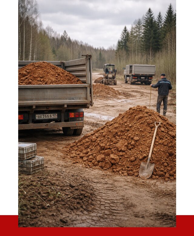 Глина и суглинки в Великом Новгороде от 4604 р. за куб | ПРОНЕРУДВлк