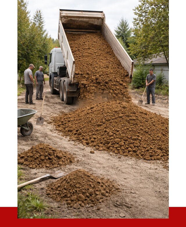 Купить суглинок с доставкой в Великом Новгороде от 2558 р. за куб | ПРОНЕРУДВлк
