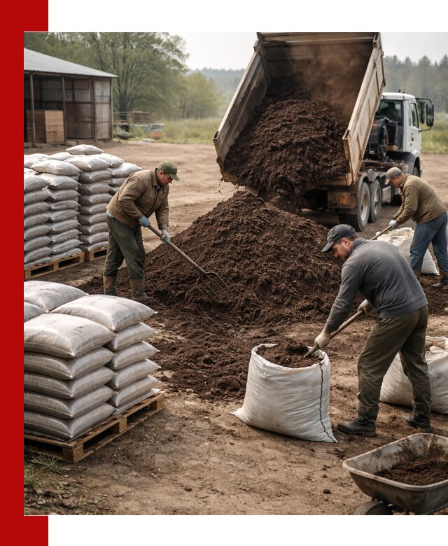 Доставка компоста оптом и в розницу в Великом Новгороде