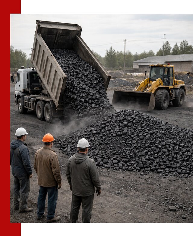 Доставка угля антрацита в Великом Новгороде с самосвалами и погрузкой