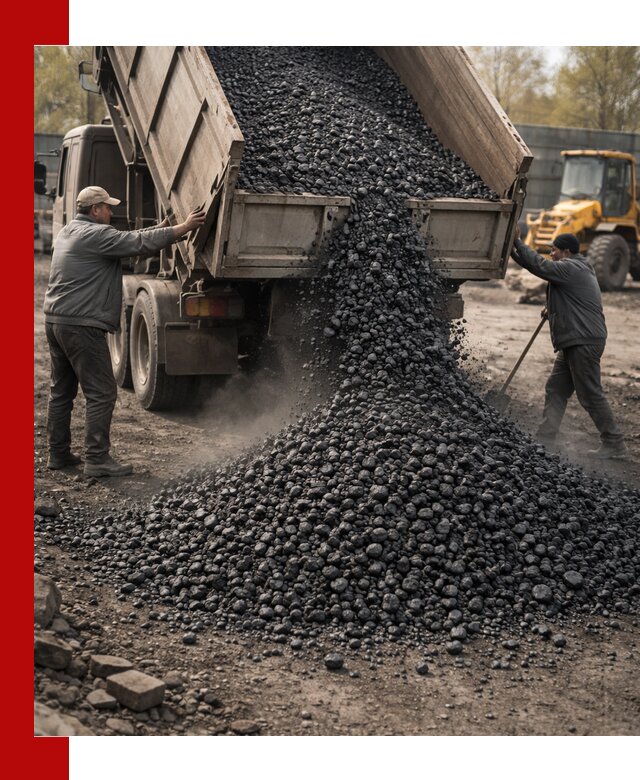 Доставка угля семечка самосвалами в Великом Новгороде