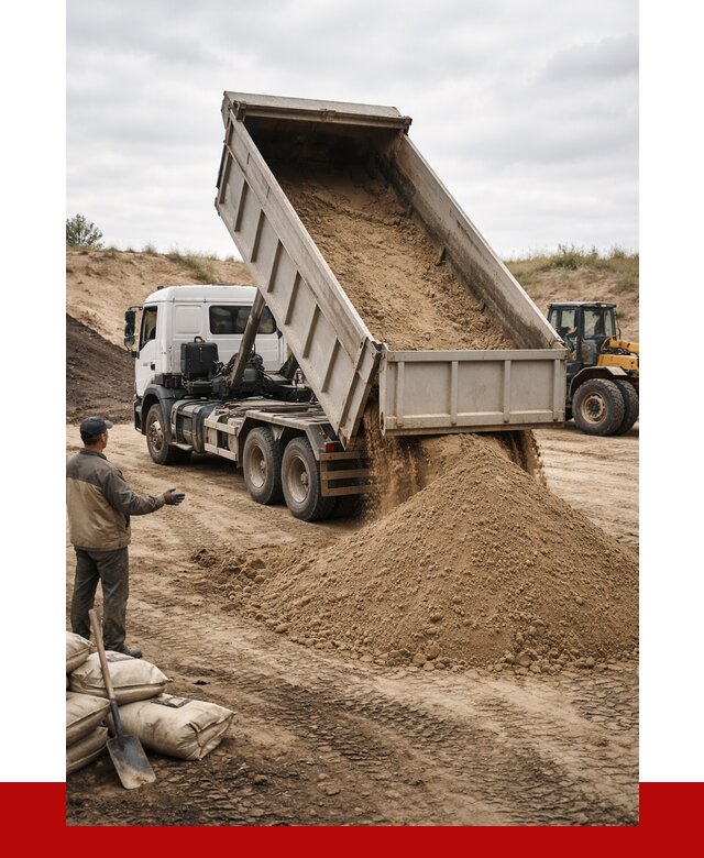 Доставка самосвалом 20 кубов в Великом Новгороде от 7673 р. | ПРОНЕРУДВлк