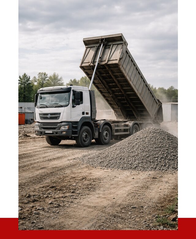 Доставка самосвалом 40 кубов в Великом Новгороде от 9207 р. | ПРОНЕРУДВлк