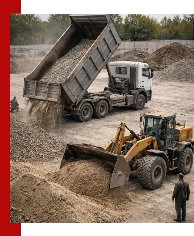 Перевозка сыпучих грузов самосвалами и бортовыми в Великом Новгороде