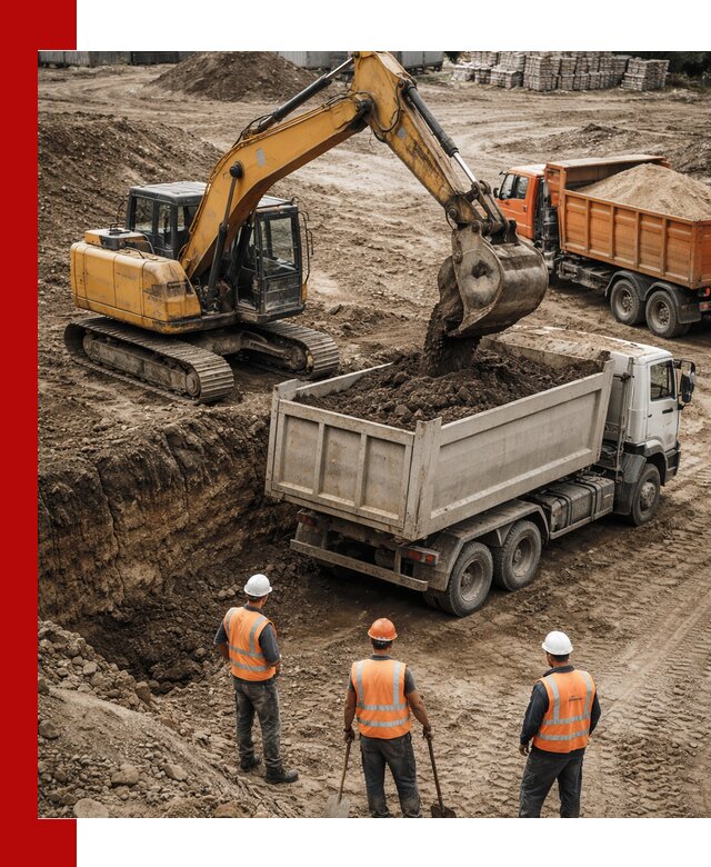 Разработка грунта для строительства и благоустройства в Великом Новгороде