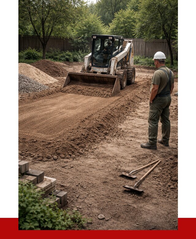 Выравнивание участка под ключ в Великом Новгороде от 3581 р. | ПРОНЕРУДВлк